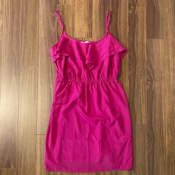 Forever 21 Fuchsia Ruffle Mini Dress - Picture 4 of 5